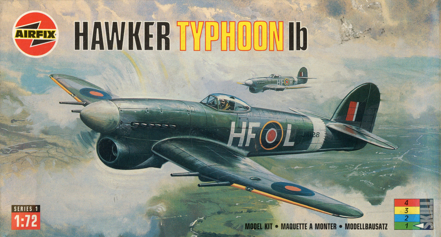 Hawker Typhoon Ib - 1/72 Scale Airfix A01027