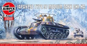Type 97 Chi Has Japanese Tank 1/76 Scale Airfix A01319V