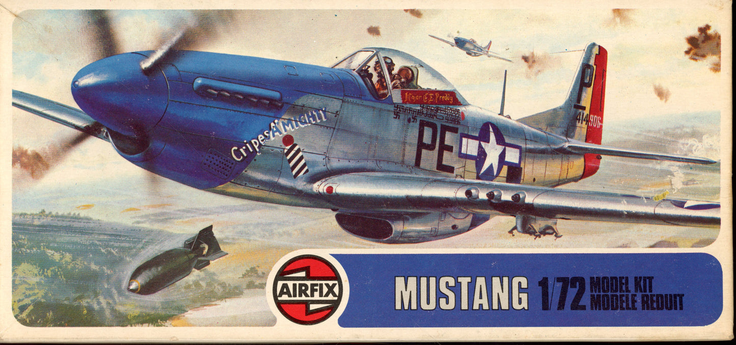 Mustang - 1/72 Scale Airfix A02045-9