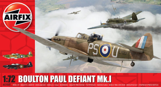 Boulton Paul Defiant Mk.1v1/72 Scale Airfix A02069