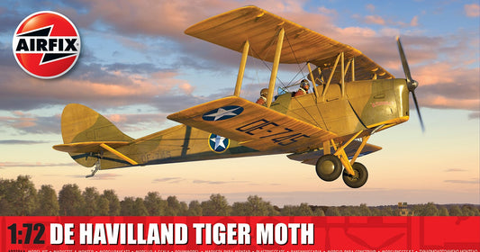 De Havilland DH.82A Tiger Moth - 1/72 Scale Airfix A02106A