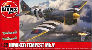 Hawker Tempest Mk.V 1/72 Scale Airfix A02109