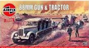 88mm Gun & Tractor 1/76 Scale Airfix A02303V