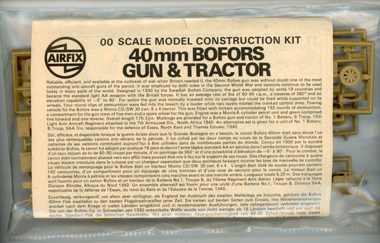 40mm Bofors Gun & Tractor - 00 Scale Airfix 02314-2