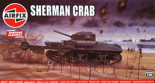 Sherman Crab 1/76 Scale Airfix A02320V