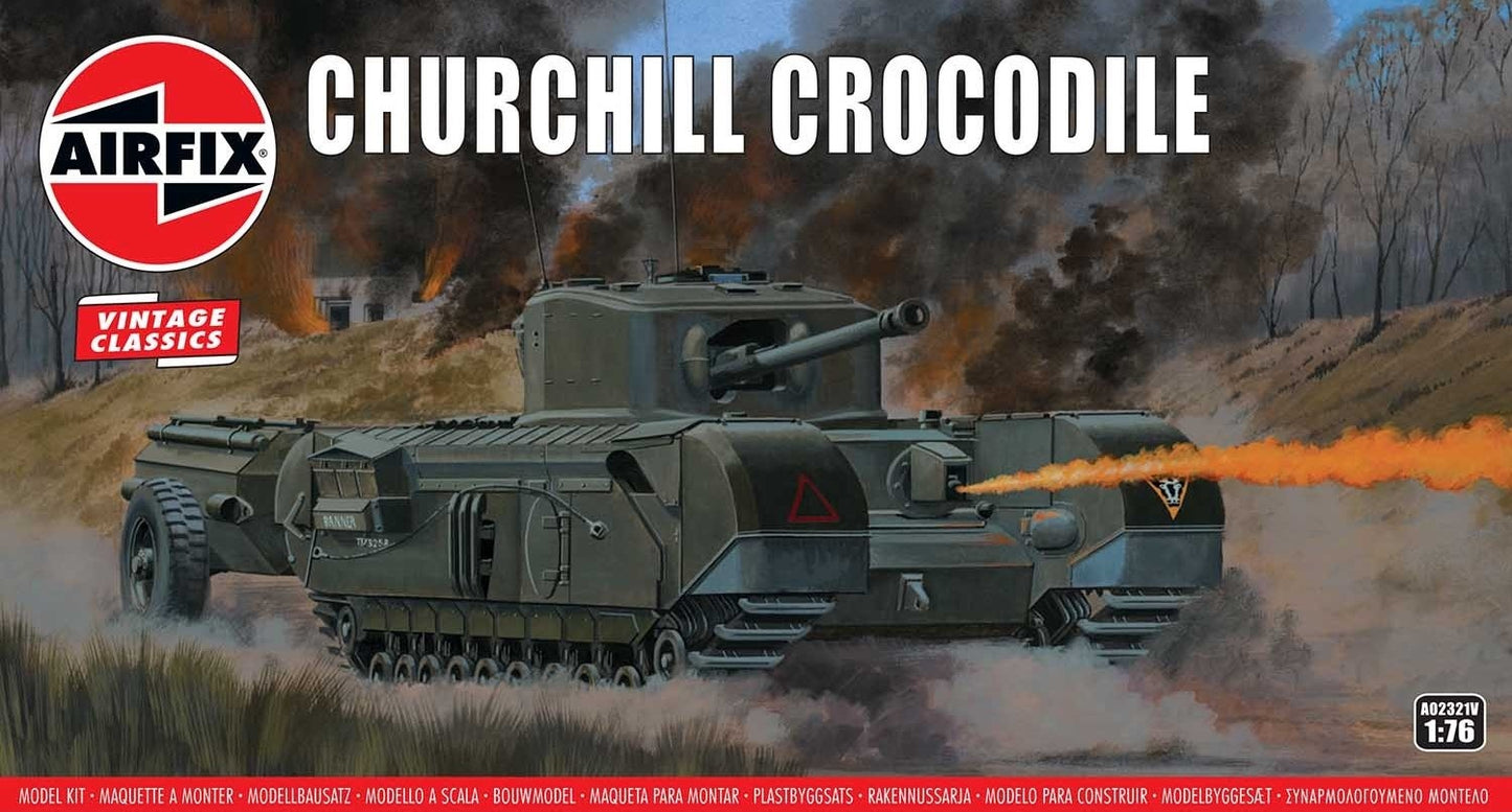 Churchill Crocodile 1/76 Scale Airfix A02321V