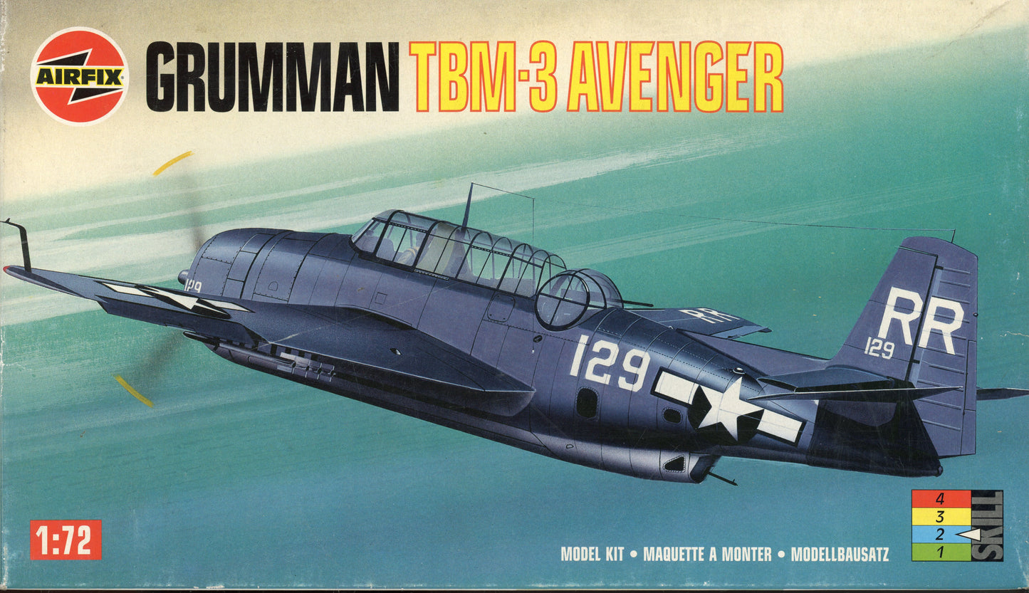 Grumman TBM-3 Avenger - 1/72 Scale Airfix A03033