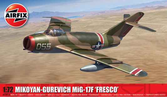 Mikoyan-Gurevich MiG-17F Fresco - 1/72 Scale Airfix A03091A