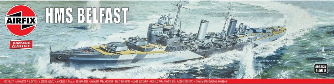 HMS Belfast 1/600 Scale Airfix A04212V