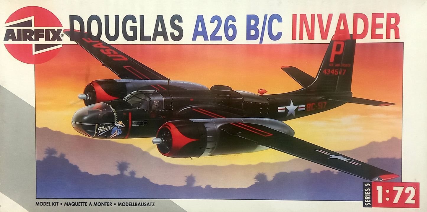 Douglas A26 B/C Invader - 1/72 Scale Airfix A05011