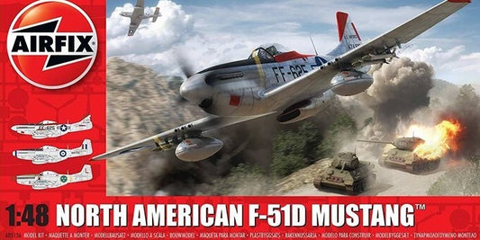 North American F-51D Mustang 1/48 Scale Airfix A05136