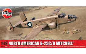 North American B-25C/D Mitchell - 1/72 Scale Airfix A06015A