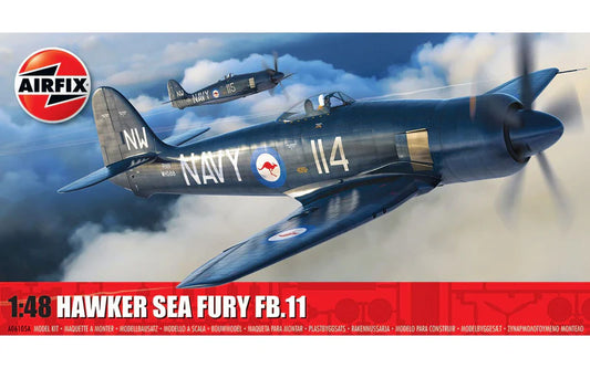 Hawker Sea Fury FB 1/48 Scale Airfix A06105A