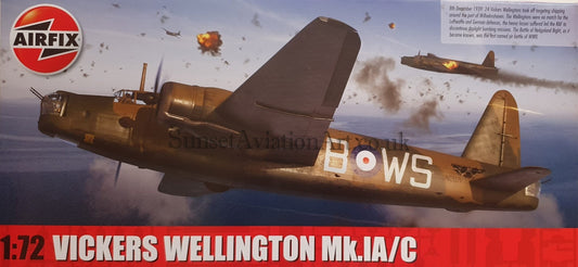 Vickers Wellington Mk.1A/C - 1/72 Scale Airfix A08019A