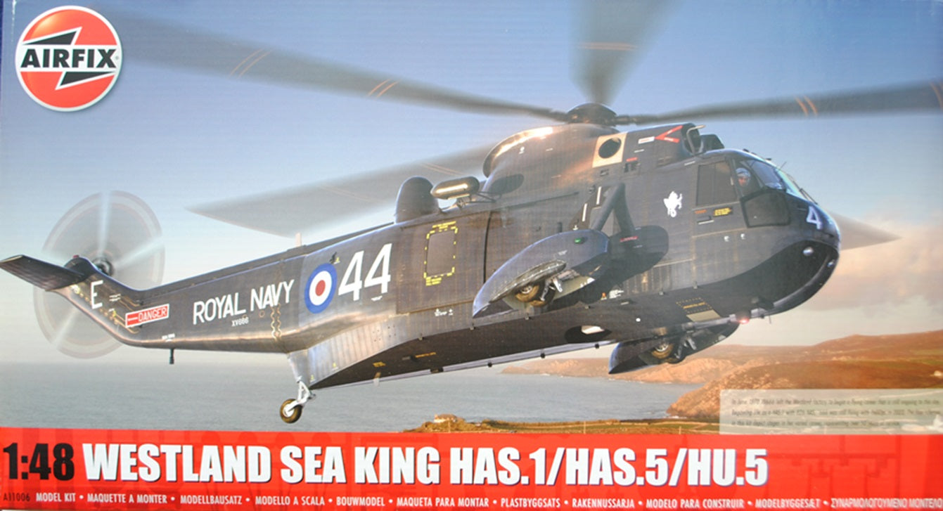 Westland Sea King HAS1 HAS2 HU5 - 1/48 Scale - Airfix - A11006