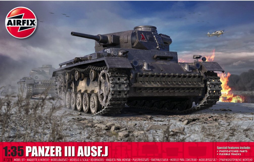Panzer III Ausf.J 1/35 Scale Airfix A1378