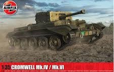 Cruiser Mk.VIII A27M Cromwell Mk.IV/Mk.VI 1/35 Scale Airfix A1384