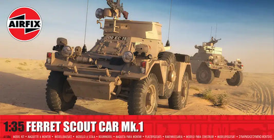 Ferret Scout Car Mk.1 - 1/35 Scale - Airfix - A1386
