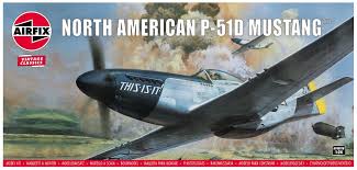 North American P-51D Mustang - 1/24 Scale Airfix A14001V