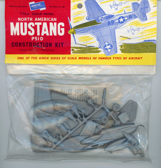 North American P51-D Mustang - 1/72 Scale Airfix A1405