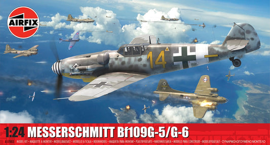 Messerschmitt Bf 109G-5/6 - 1/24 Scale - Airfix - A17003