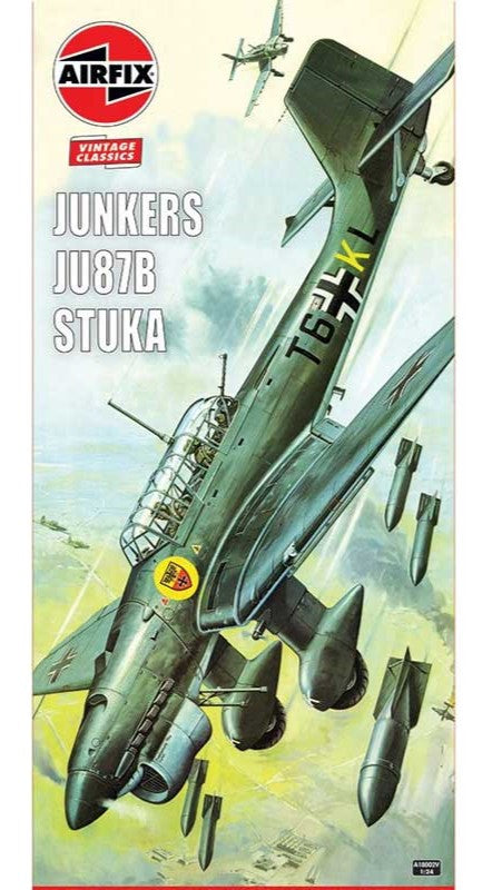 Junkers Ju.87B Stuka 1/24 Scale Airfix A18002V