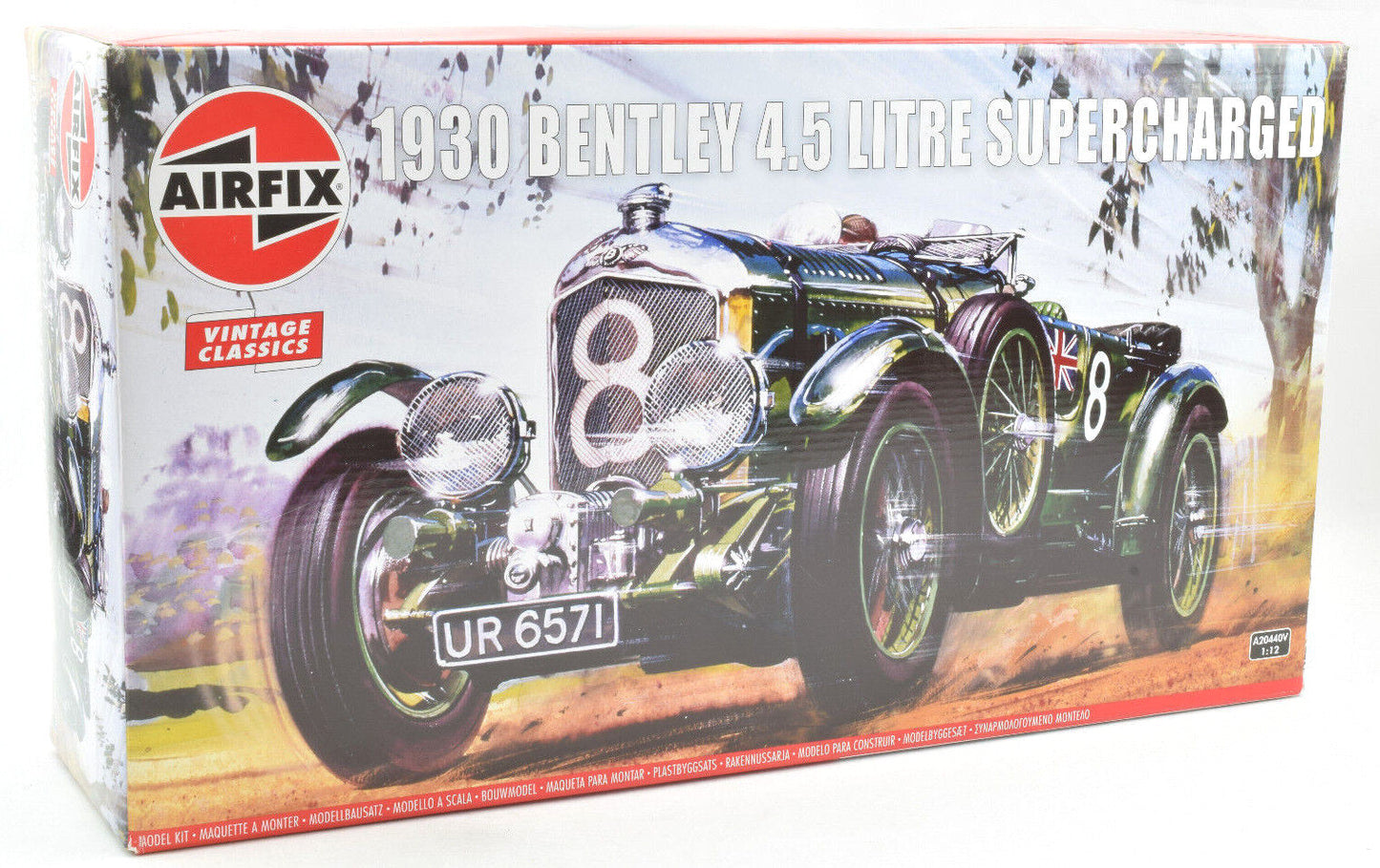 1930 4.5 Litre Bentley 1/12 Scale Airfix A20440V