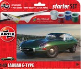Jaguar E-Type Small Starter Set 1/43 Scale Airfix A55009