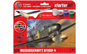 Messerschmitt Bf.109F-4 Starter Set - 1/72 Scale Airfix A55014