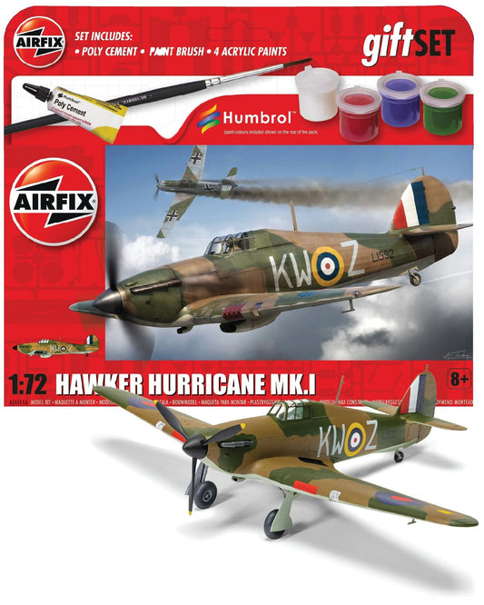 Hawker Hurricane Mk.1 Gift Set 1/72 Scale Airfix A55111A