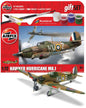 Hawker Hurricane Mk.1 Gift Set 1/72 Scale Airfix A55111A