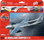 De Havilland Vampire T.11 Gift Set 1/72 Scale Airfix A55204A