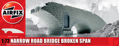 Narrow Road Bridge Broken Span - 1/72 Scale Airfix A75012