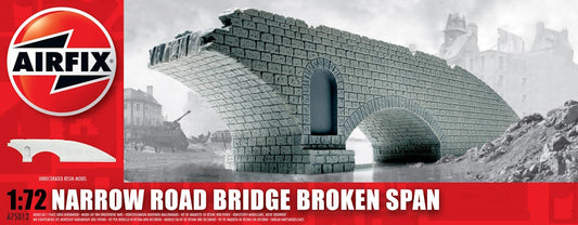 Narrow Road Bridge Broken Span - 1/72 Scale Airfix A75012