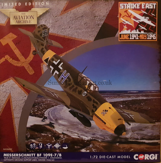 Messerschmitt Bf.109E - 1/72 Scale Corgi AA28007