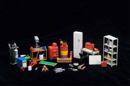 GARAGE SET 80 PCS - 1/18 Scale - Auto Art - AA49110