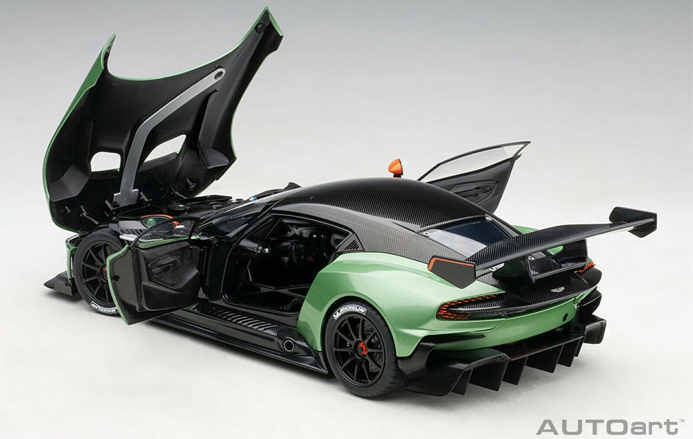 Aston Martin Vulcan Met Green 1/18 Scale Auto Art AA70263