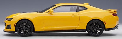 Chevrolet Camaro ZL1 Bright Yellow 2017 1/18 Scale Auto Art AA71205