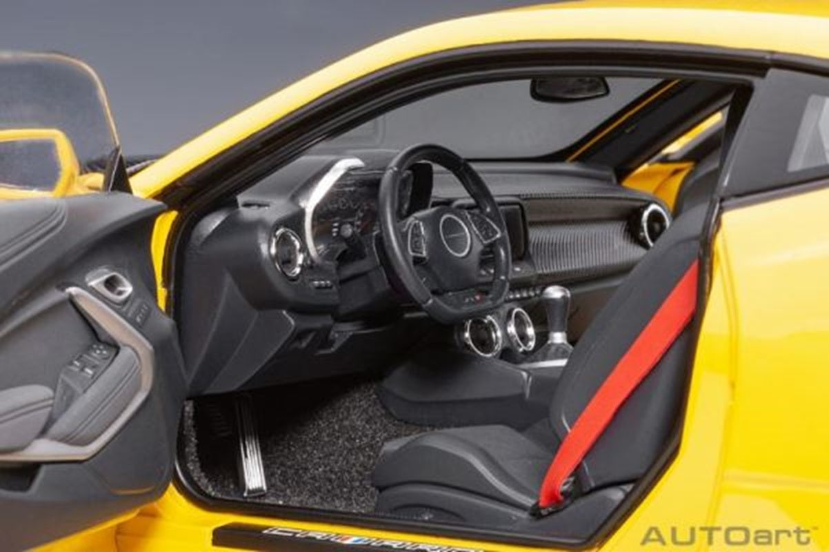 Chevrolet Camaro ZL1 Bright Yellow 2017 1/18 Scale Auto Art AA71205