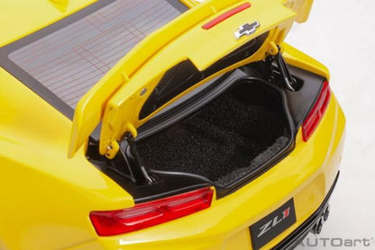 Chevrolet Camaro ZL1 Bright Yellow 2017 1/18 Scale Auto Art AA71205