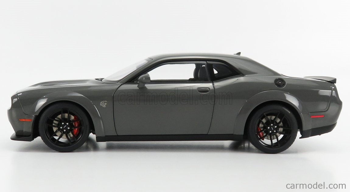 Dodge Challenger SRT Hellcat Widebody 2018 Grey/Gunmetal Str 1/18 Scale Auto Art AA71738