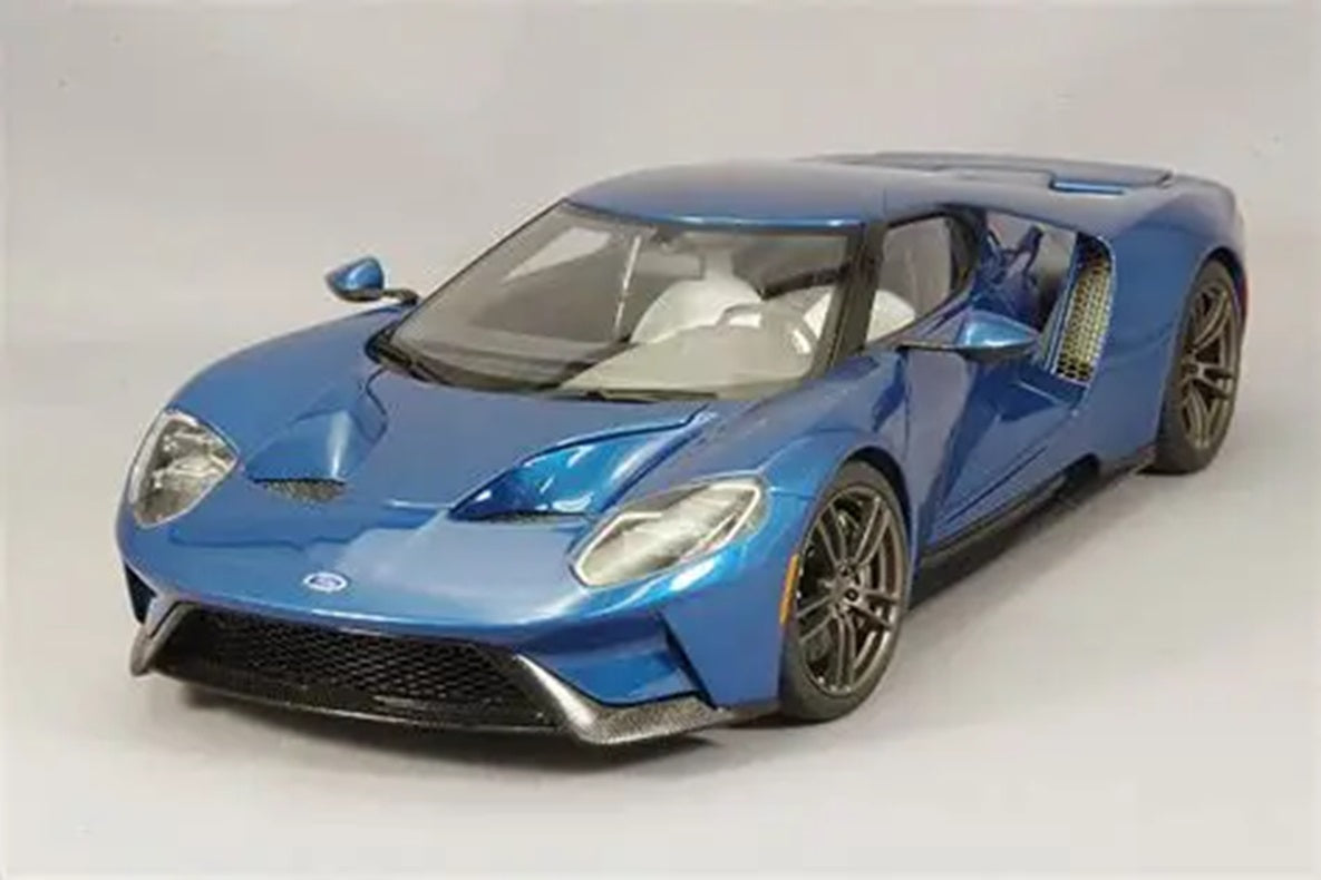 Ford Gt Liquid Blue 2017 1/18 Scale Auto Art AA72942