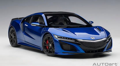 Honda NSX NC1 Pearl Blue  1/18 Scale Auto Art AA73234
