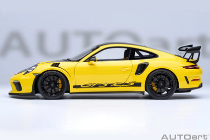 Porsche911 (991.) GT3RS Weissach Package Racing Yellow - 1/18 Scale - Auto Art - AA78178
