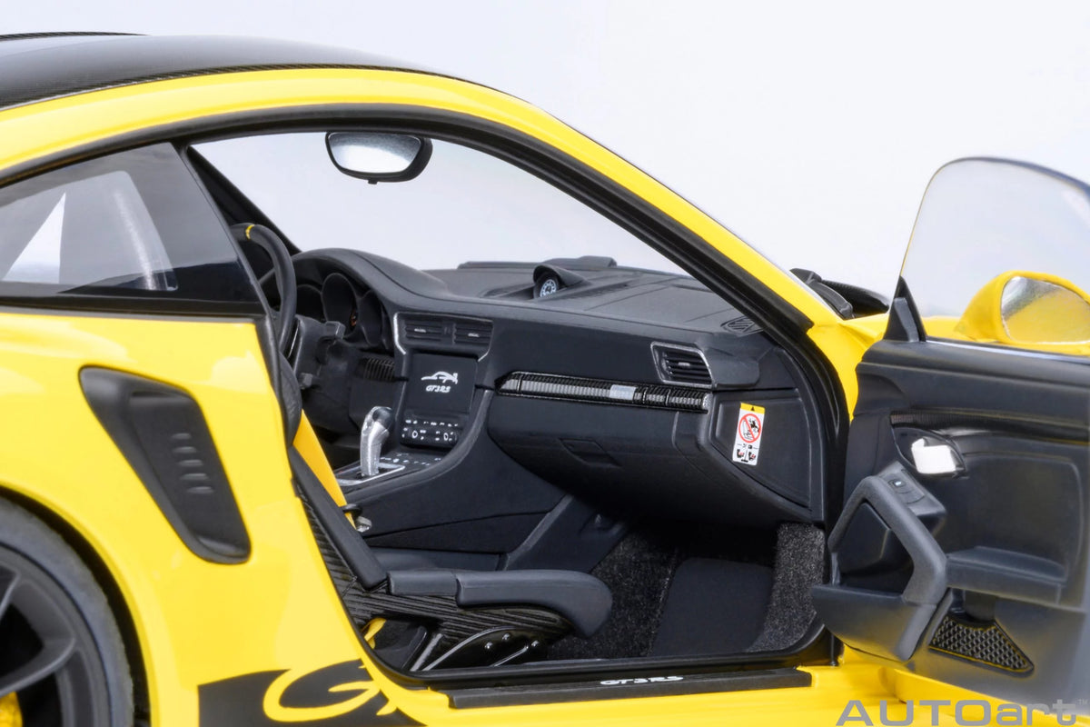 Porsche911 (991.) GT3RS Weissach Package Racing Yellow - 1/18 Scale - Auto Art - AA78178
