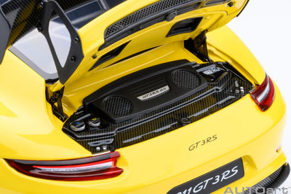 Porsche911 (991.) GT3RS Weissach Package Racing Yellow - 1/18 Scale - Auto Art - AA78178