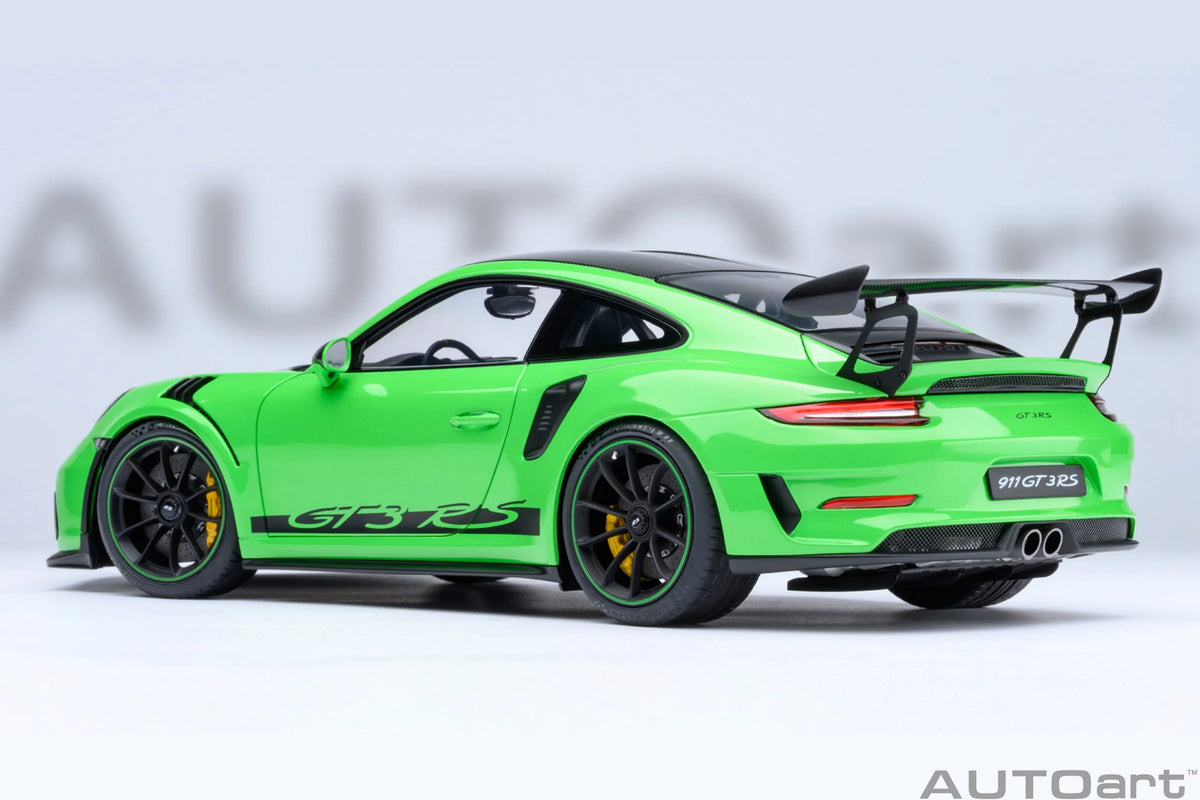 Porsche 911 (991.2) GT3 RS Weissach Package Lizard Green - 1/18 Scale - Auto Art - AA78179