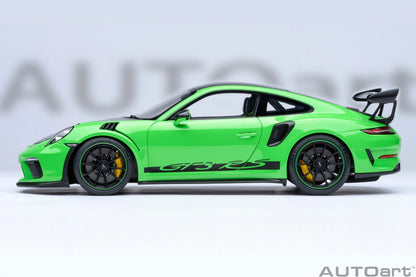 Porsche 911 (991.2) GT3 RS Weissach Package Lizard Green - 1/18 Scale - Auto Art - AA78179