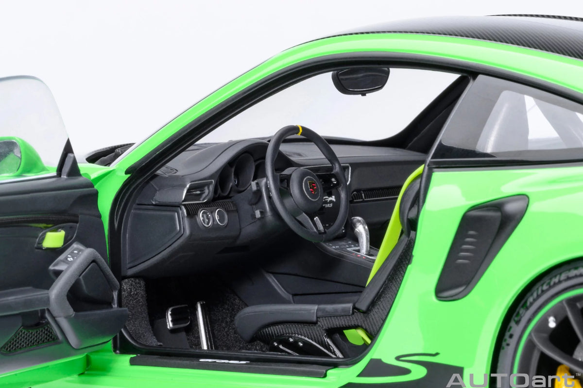 Porsche 911 (991.2) GT3 RS Weissach Package Lizard Green - 1/18 Scale - Auto Art - AA78179