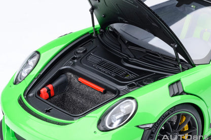 Porsche 911 (991.2) GT3 RS Weissach Package Lizard Green - 1/18 Scale - Auto Art - AA78179